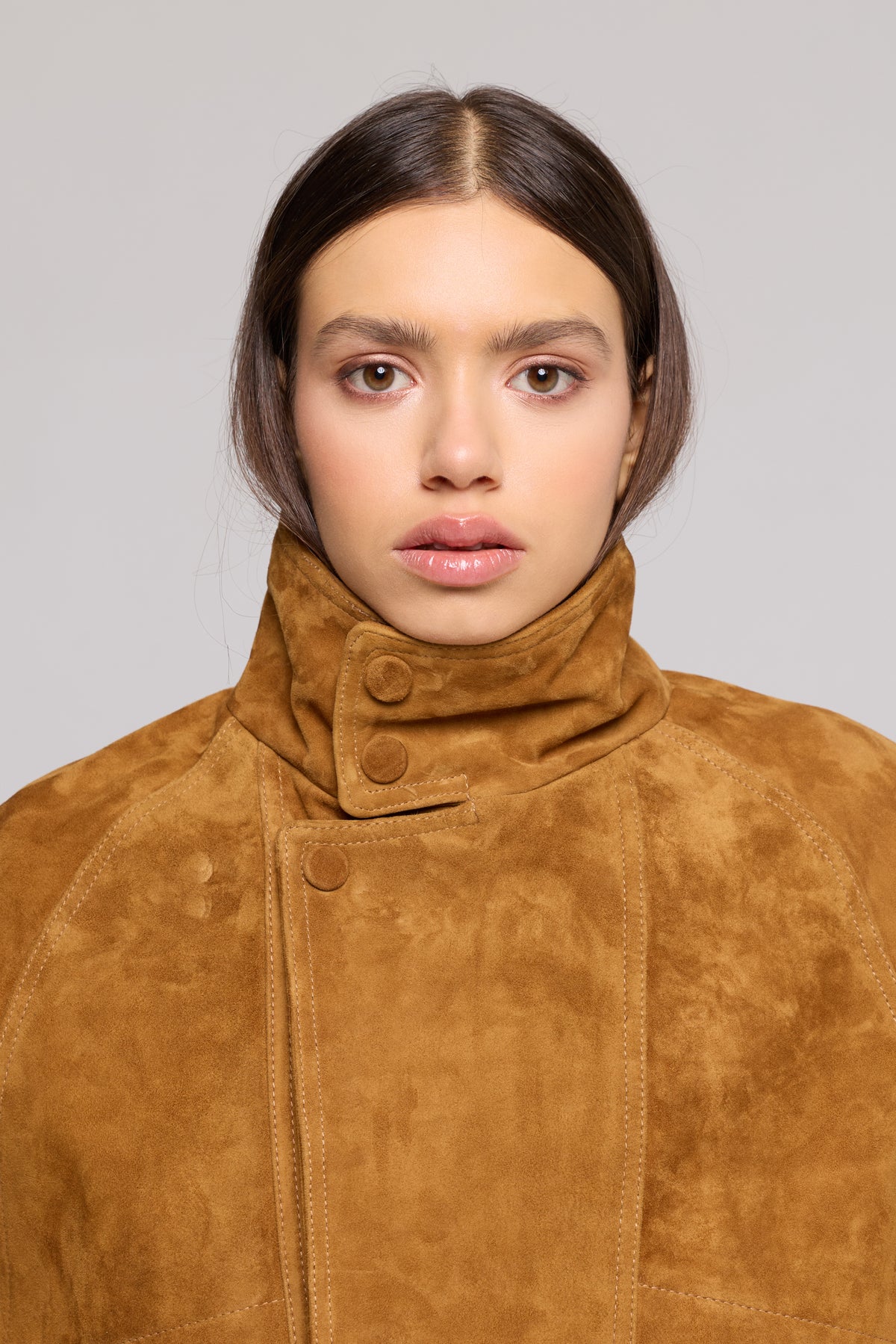 Bomber Over in SUEDE