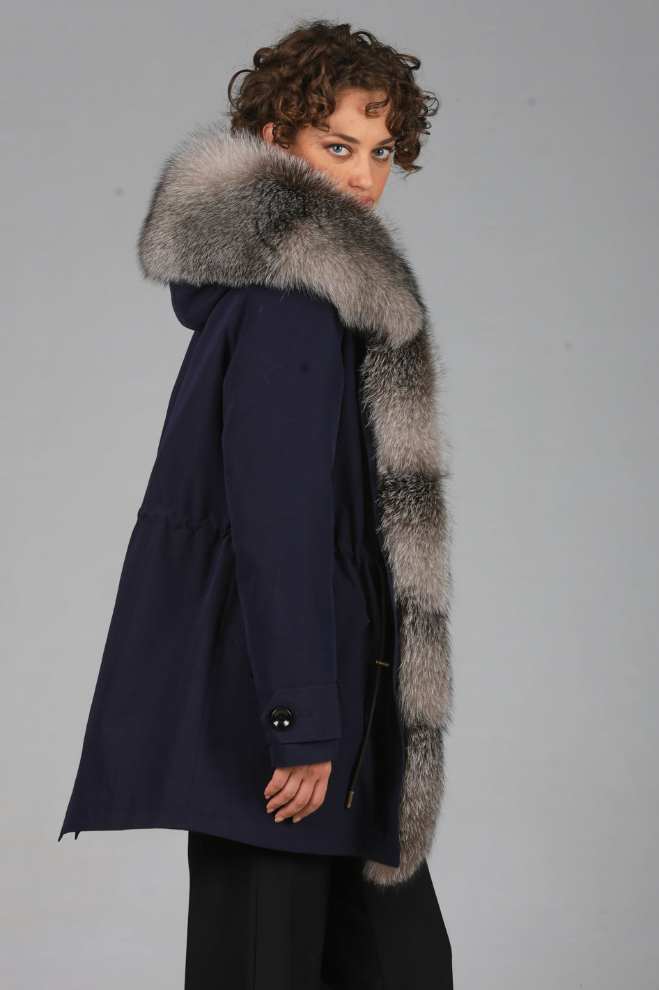 Parka in cotone tecnico long Frost